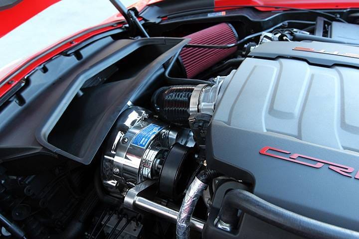 Corvette C7 Stingray 2014-2019 6.2L LT1 Procharger Supercharger - HO Intercooled P-1SC-1 Complete Kit thumbnail 2