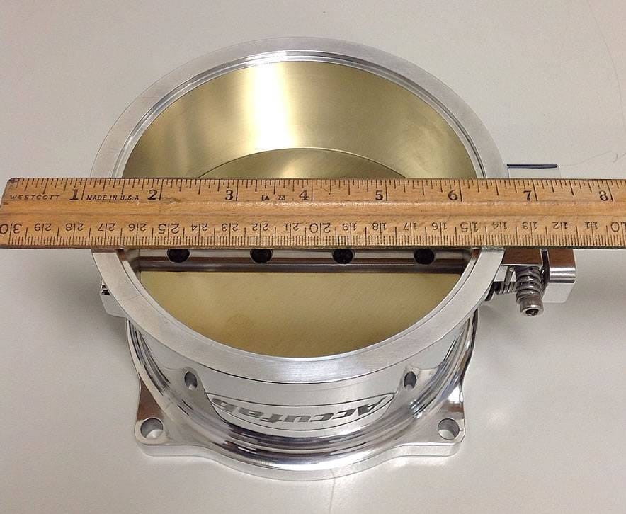 Accufab 125mm Universal Race V-band Throttle Body thumbnail 2