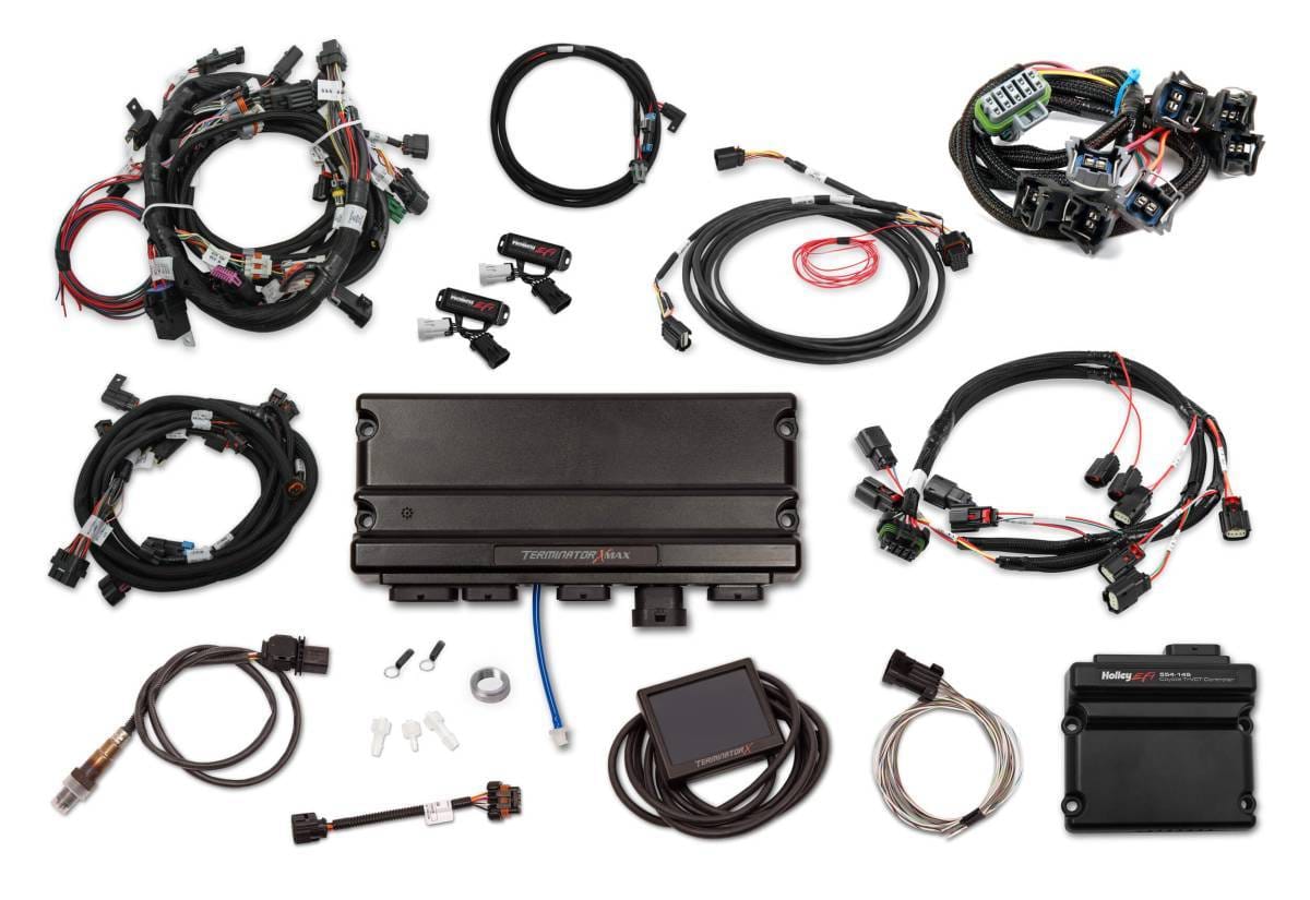 Holley Terminator X Max MPFI Kit For 2013-2015 Ford Coyote Engines with Ti-VCT, EV6, and DBW