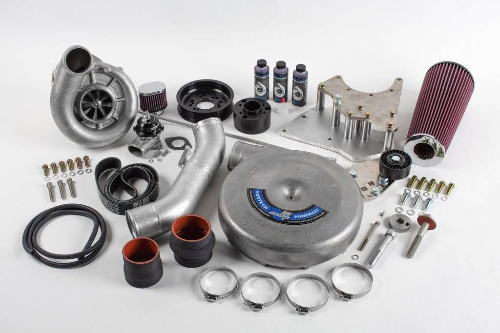 Chevrolet C5/C6 Corvette FEAD Vortech Supercharger - Black V-7 YSi LS-Swap Kit Carbureted thumbnail 4