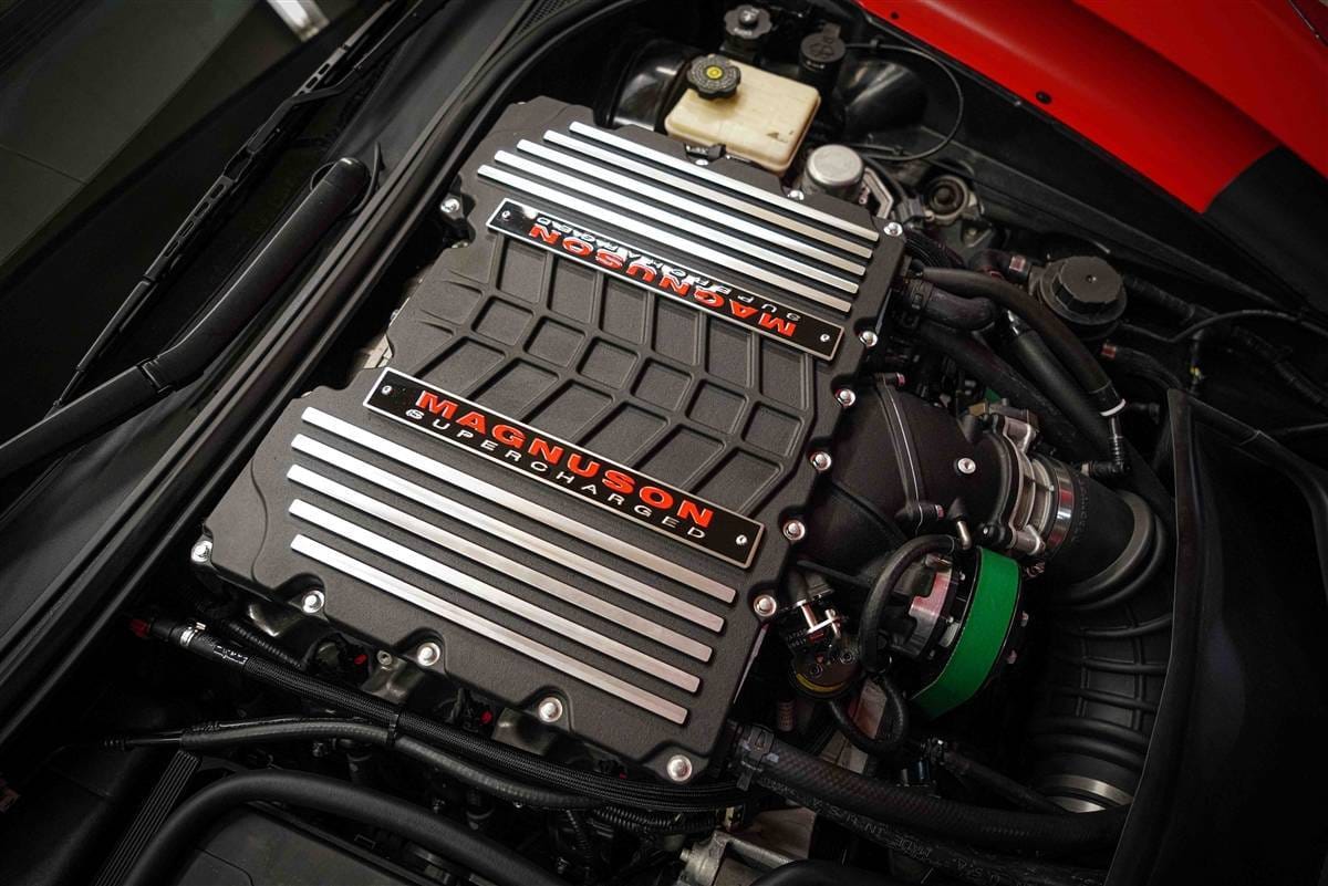 Chevrolet Corvette LT1 2014-2019 6.2L V8 Magnuson TVS2650R Supercharger Intercooled Full Kit Dry Sump thumbnail 2