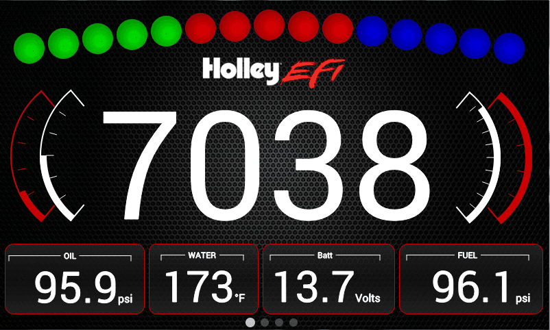 Holley EFI 7 Inch Digital Dash thumbnail 3
