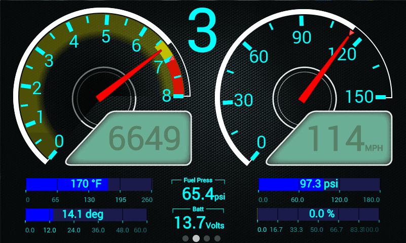 Holley EFI 7 Inch Digital Dash thumbnail 2