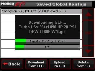 Holley EFI LCD Touch Screen thumbnail 7