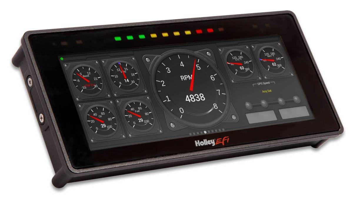 Holley EFI Digital Dashes Standalone Pro Dash 6.86" thumbnail 2