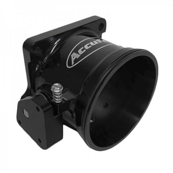 Accufab 90mm 86-93 Mustang 5.0L Clamshell Clamp Throttle Body - Black thumbnail 4