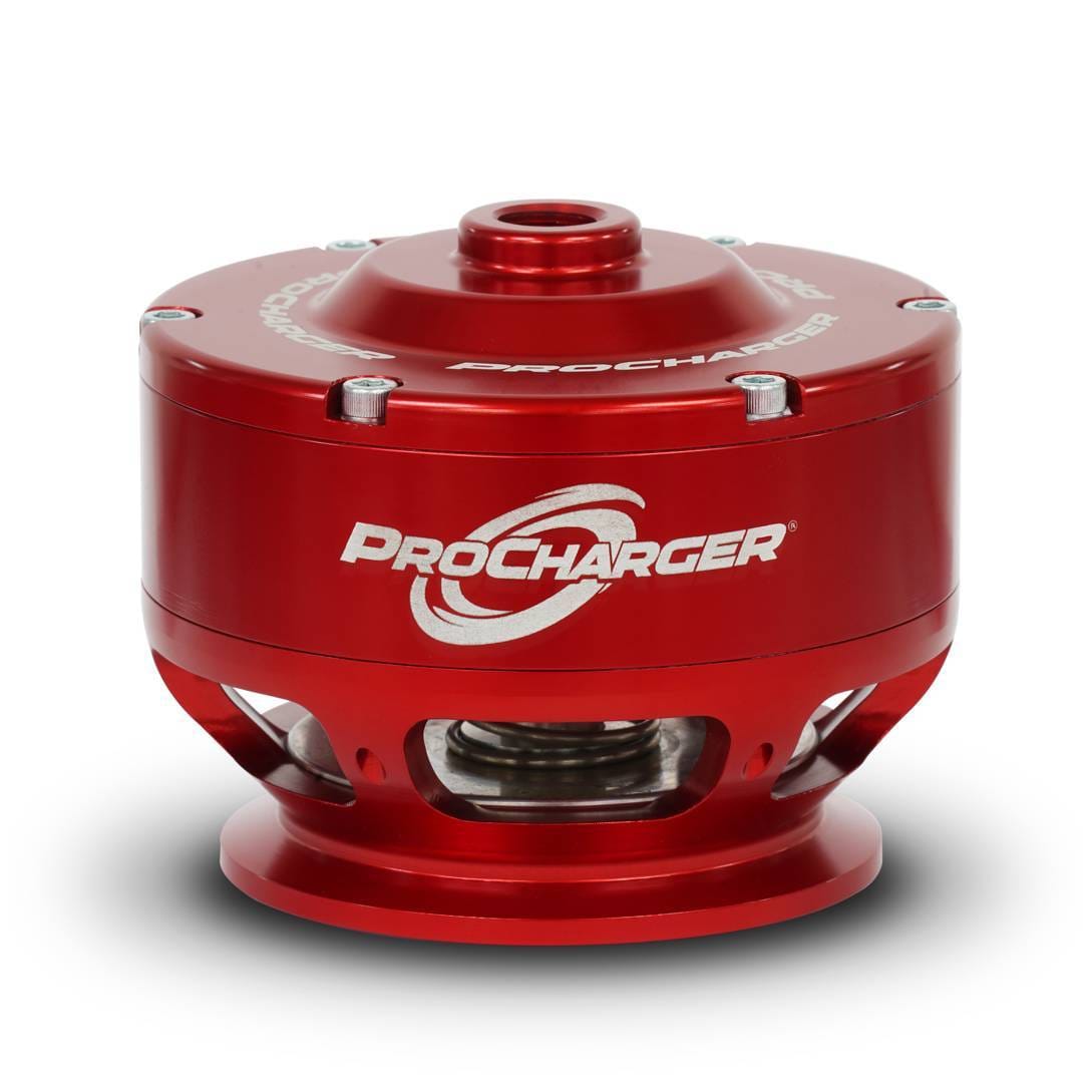 ATI Red Competition Valve With Mounting Hardware - Weld-On V-Band Aluminum Flange for 4-5" Tubing