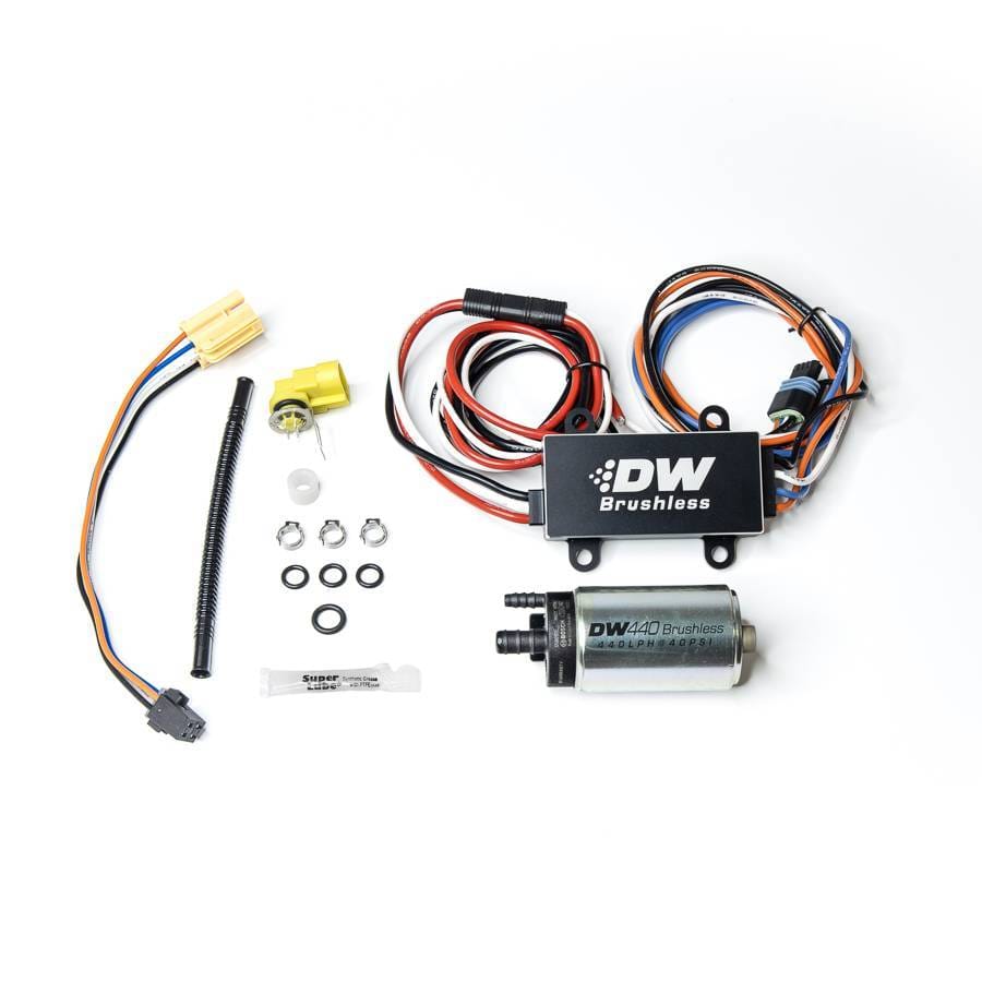 Chevy Camaro 2016+ 440LPH DeatschWerks Brushless In-Tank Fuel Pump Kit with Dual Speed PWM Controller