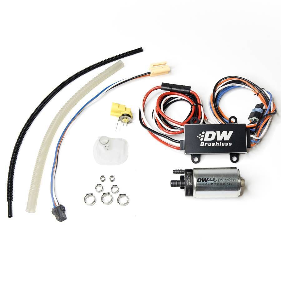 Chevy Corvette 2003-2013 440LPH DeatschWerks Brushless In-Tank Fuel Pump Kit with Single Speed Controller