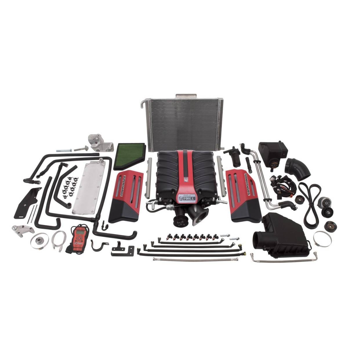 Chevy Camaro SS L99 2010-2013 Edelbrock Stage 1 Complete Supercharger Intercooled Kit With Tune - Auto
