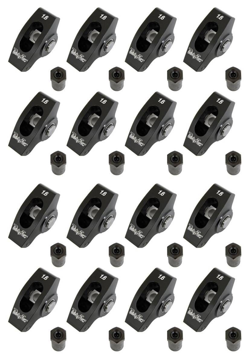 Trick Flow 1.6 Ratio 3/8 SBC Aluminum Roller Rockers