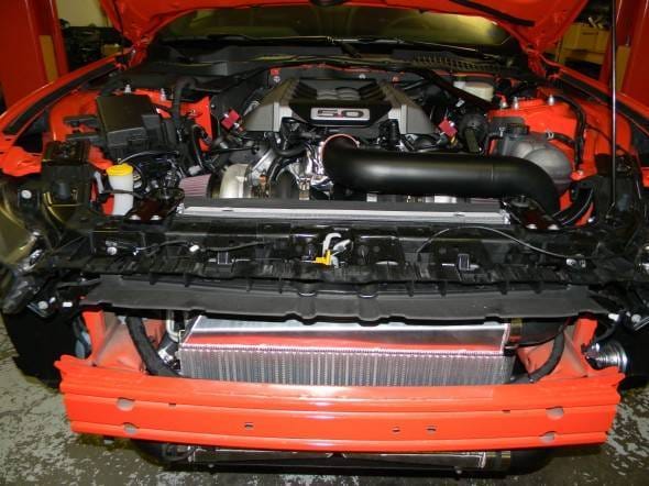 Ford Mustang GT 2015-2017 Hellion Twin Hellion 62mm Turbos Intercooled Race Kit  thumbnail 2