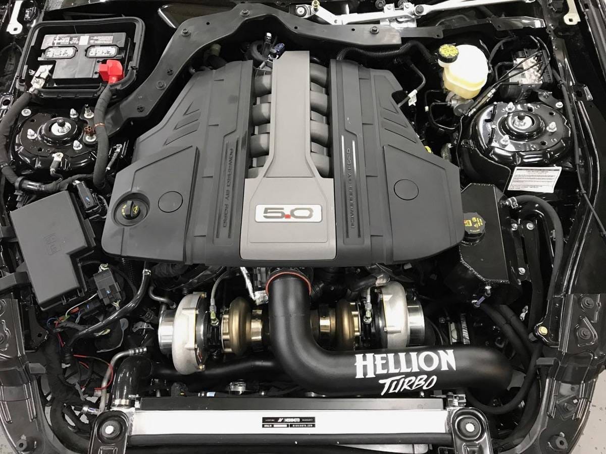 Ford Mustang GT 2018+ Hellion Eliminator Twin Hellion 62mm Turbos Intercooled Race Kit