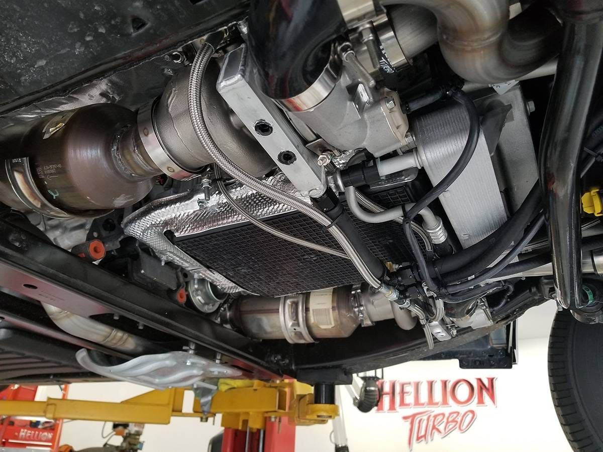 Ford F-150 5.0L 2015+ Hellion Twin Hellion 62mm Turbos Intercooled Race Kit thumbnail 3