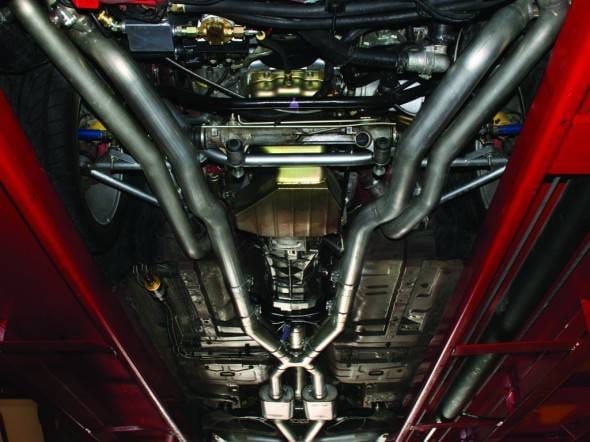 Ford Mustang GT 1999-2004 Hellion Hellraiser Twin 61mm Precision Turbos Intercooled Race Kit  thumbnail 2