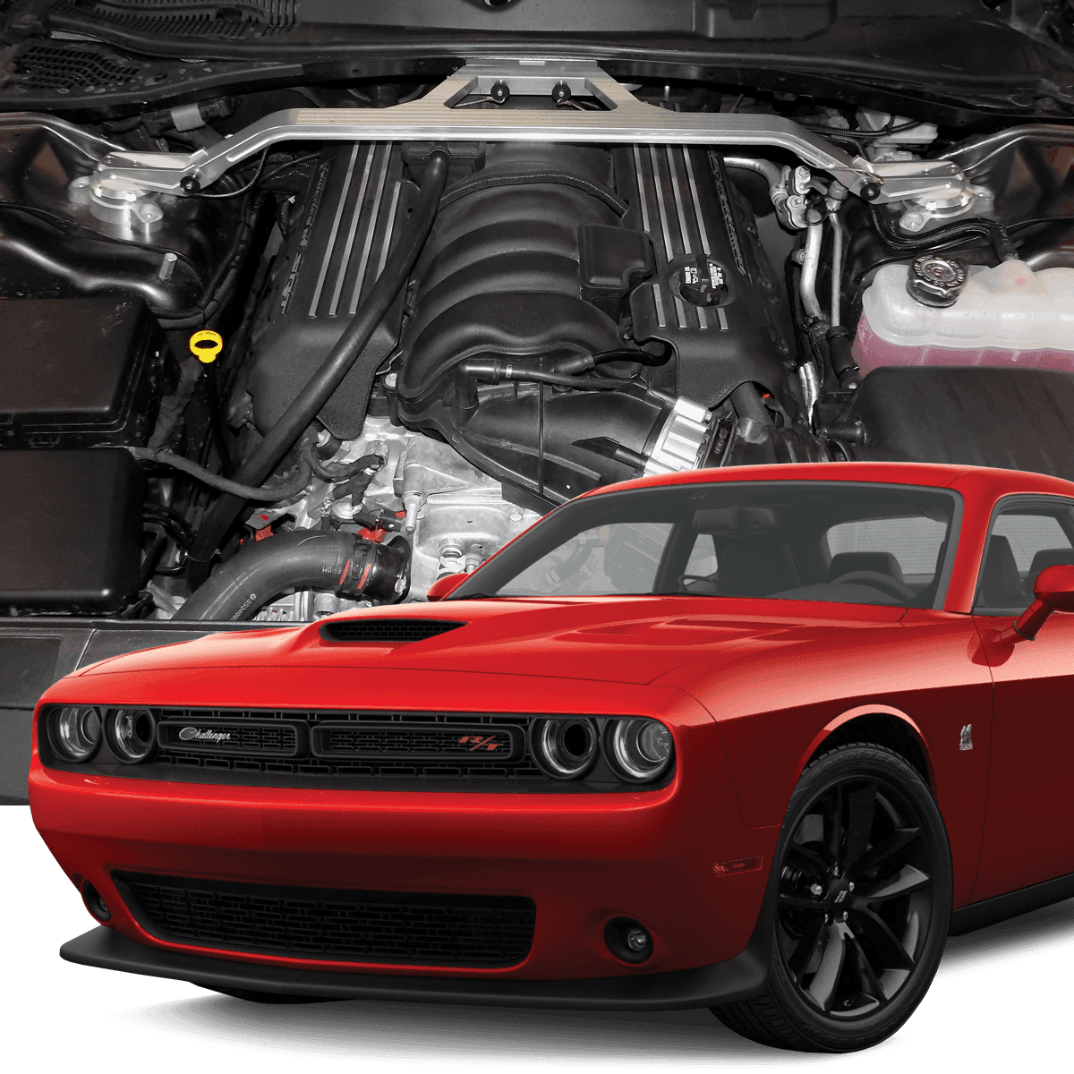 Dodge 5.7L/6.1L/6.4L 2006-2023 Twin Hellion 62mm Turbos Intercooled Sleeper Kit thumbnail 3