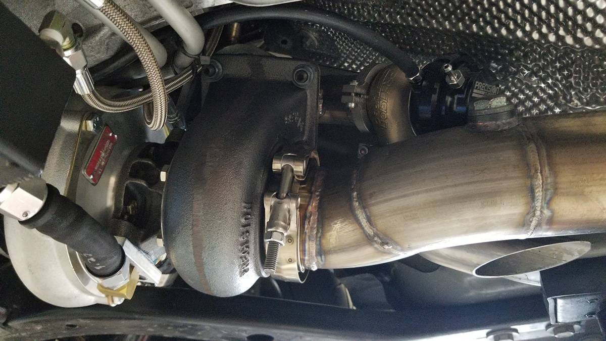 Ford Mustang GT 2015-2017 Twin 62mm Hellion T4 Turbos Intercooled Sleeper Kit  thumbnail 3