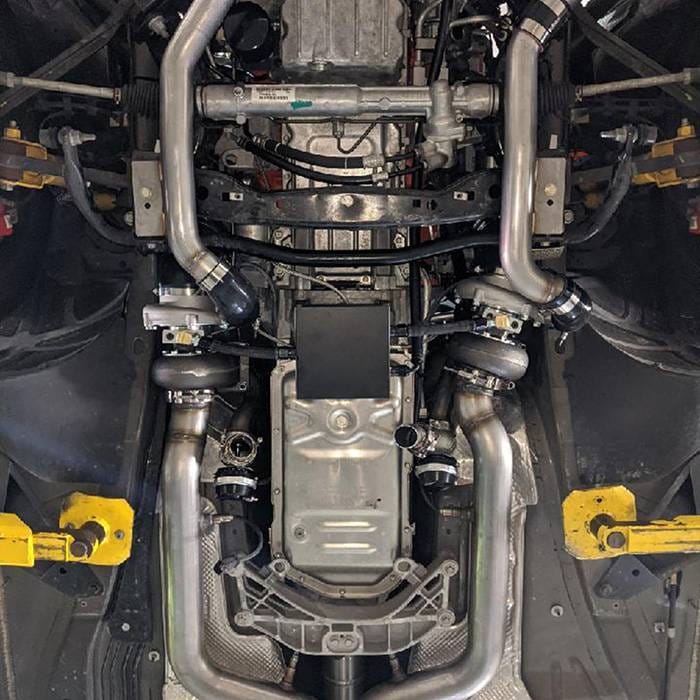 Dodge Demon Hellcat Redeye 2015+ Hellion Compound Twin 62mm Turbo Intercooled Sleeper Kit  thumbnail 2