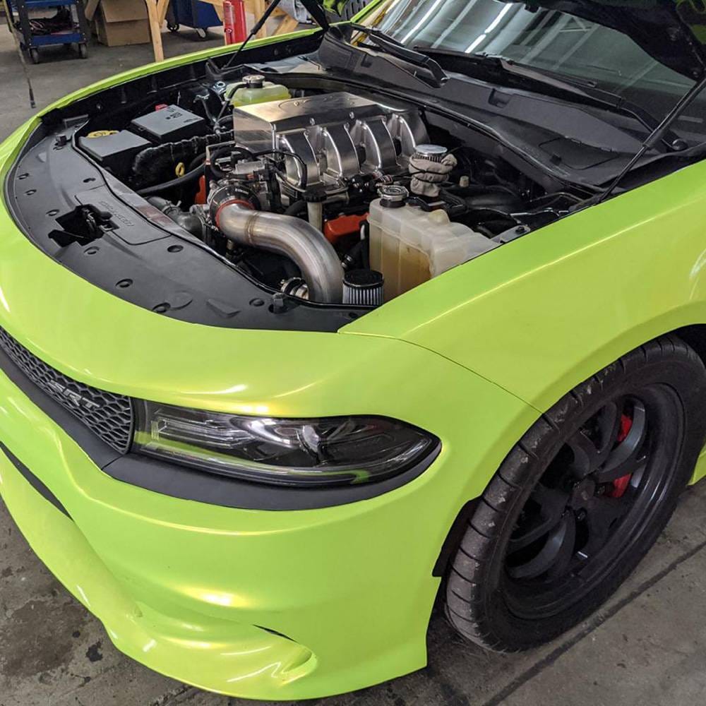 Dodge Demon Hellcat Redeye 2015+ Hellion Compound Twin 62mm Turbo Intercooled Sleeper Kit  thumbnail 4