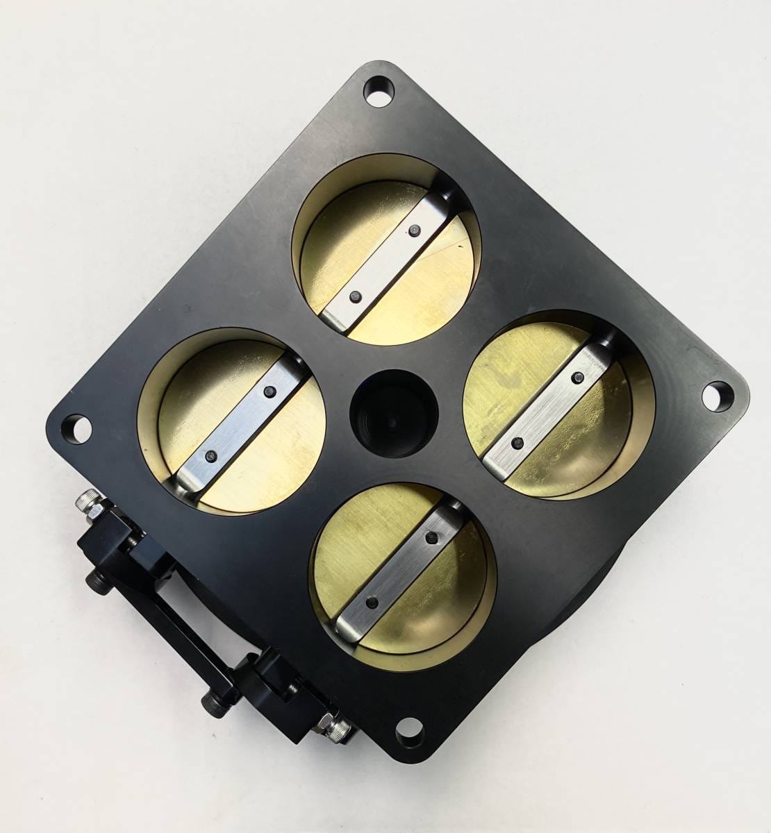 Accufab 4-Barrel 5500 Black Anodized Competition Throttle Body thumbnail 3