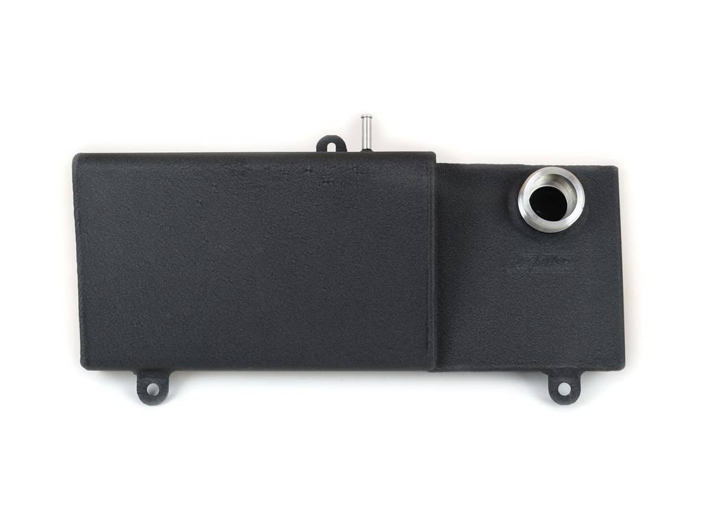 Aluminum Expansion / Fill Tank 1996-2004 V8 Mustang Stock Neck - Black Powdercoated