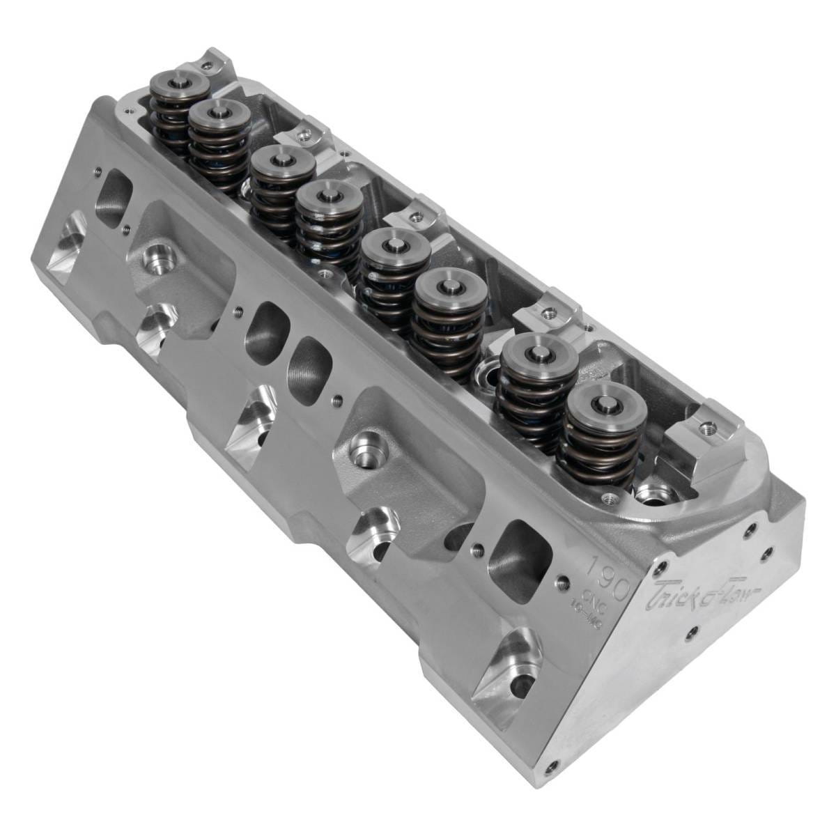 Trickflow PowerPort 190cc Cylinder Head, Small Block Mopar, Max Lift .680, 1.55" Springs, Titanium Retainers thumbnail 7