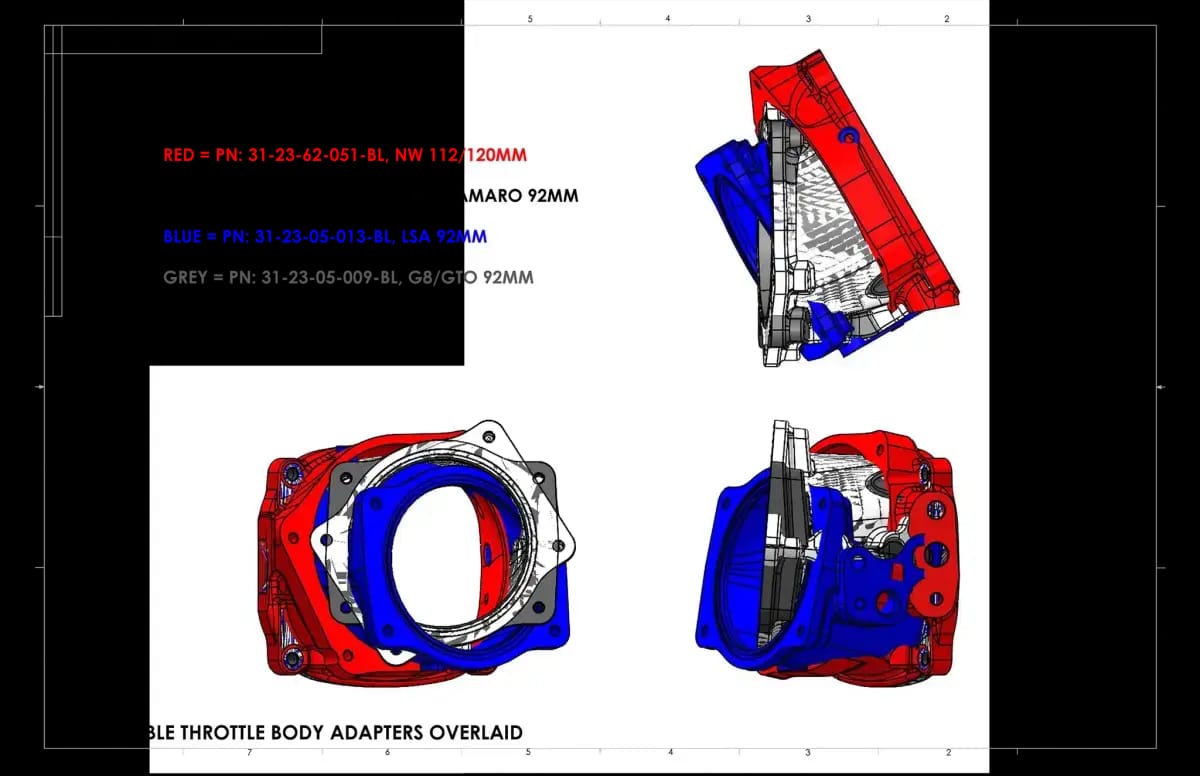 GM / Chevrolet LS3 / LSA Magnuson TVS2650 Supercharger Intercooled Hot Rod Kit Magnum thumbnail 10