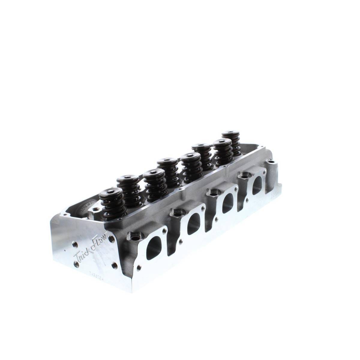 Trickflow PowerPort CNC Ported 225cc Cylinder Head, Ford 351C/M/400 Clevor, 60cc Chambers, Titanium Retainers thumbnail 2