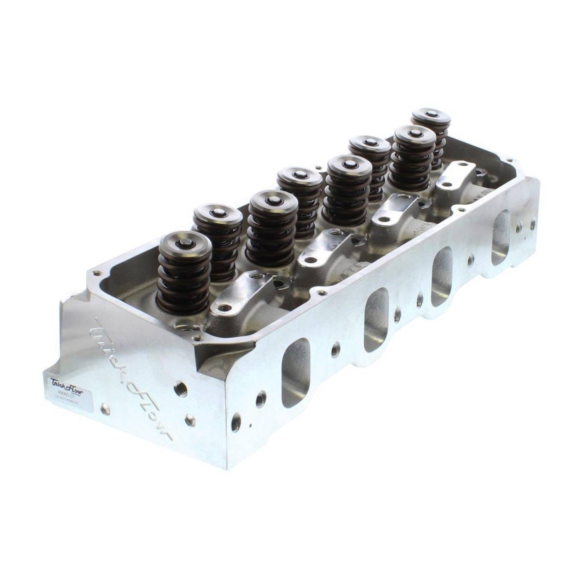 Trickflow PowerPort CNC Ported 225cc Cylinder Head, Ford 351C/M/400 Clevor, 72cc Chambers, Titanium Retainers thumbnail 2