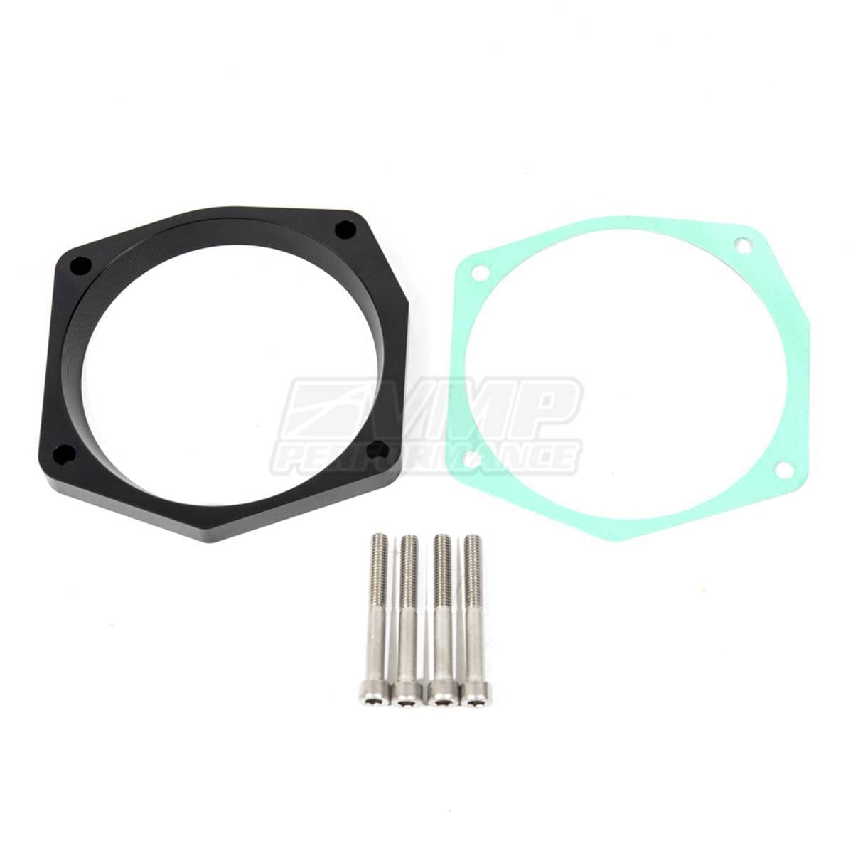 VMP Performance GT500 2020-2022 Predator 105 MM Throttle Body Adapter Plate Kit-Black Adonized  thumbnail 2