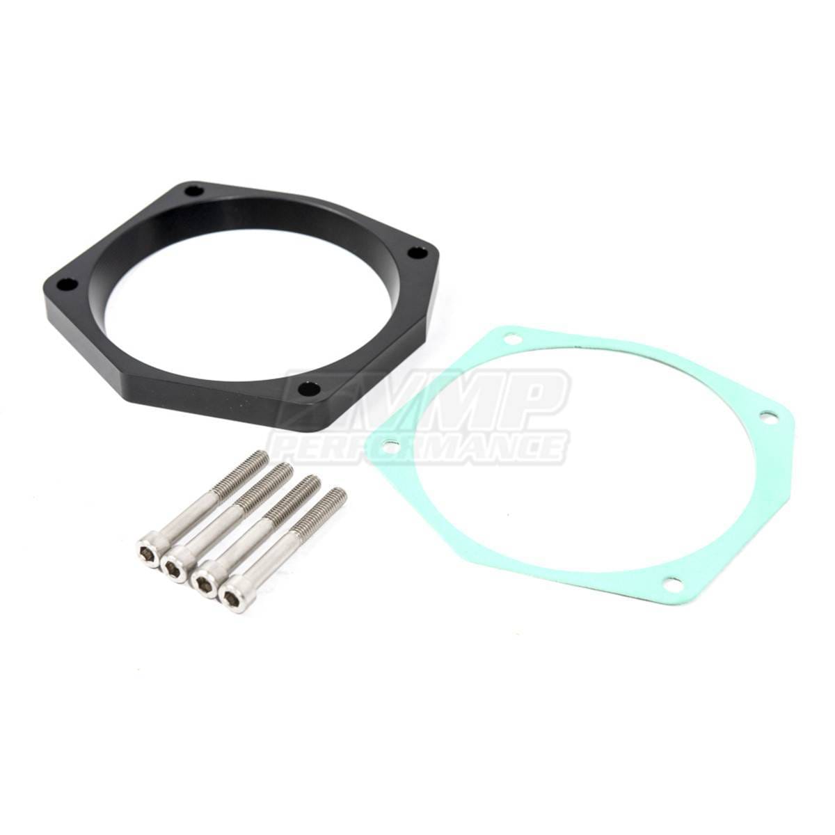 VMP Performance GT500 2020-2022 Predator 105 MM Throttle Body Adapter Plate Kit-Black Adonized  thumbnail 3