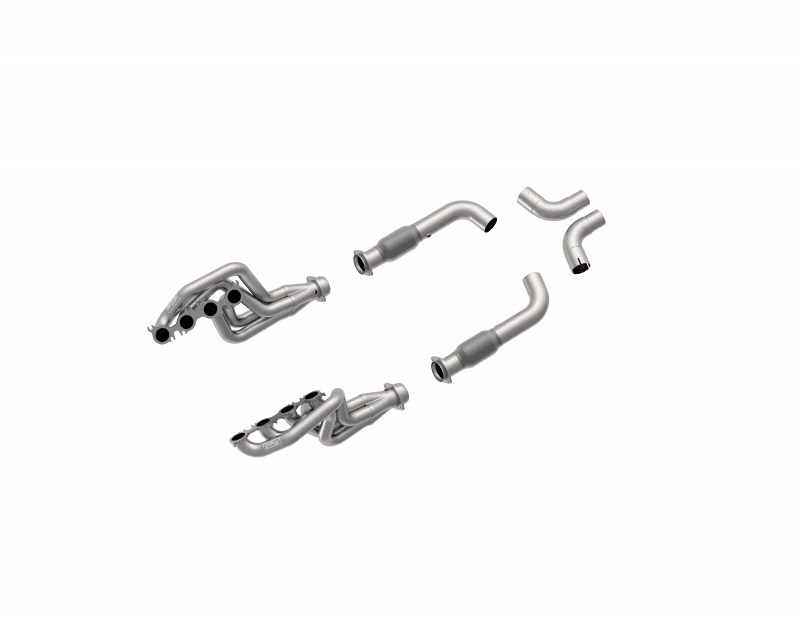 Ford Mustang Shelby GT500 2020+ Kooks Long Tube Headers & H.O. Green Catted Connection Kit 2" x 3" thumbnail 2