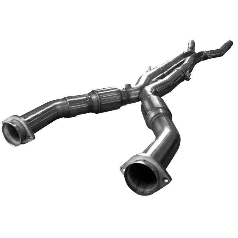Cadillac CTS-V 2009-2015 Green Catted X-Pipe Header Back Connects To OEM Tips / Headers  thumbnail 2