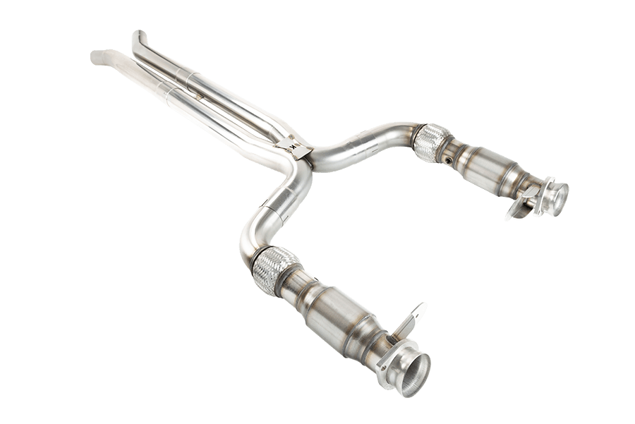 Ford Mustang Shelby GT350 2015-2020 Kooks Green Catted X-Pipe 3" x 2-3/4"
