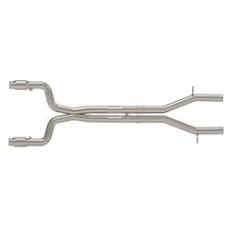 Camaro SS/ZL1 2016+ Green Catted X-Pipe Header Back OEM Muffler Exhaust Connection Kit