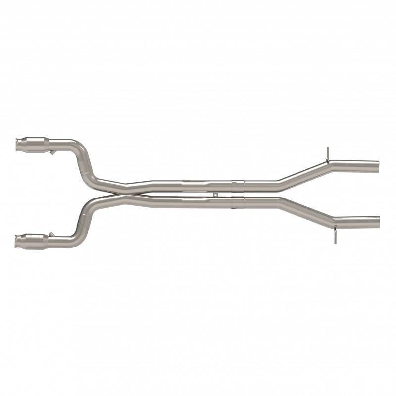 Camaro SS/ZL1 2016+ Green Catted X-Pipe Header Back OEM Muffler Exhaust Connection Kit