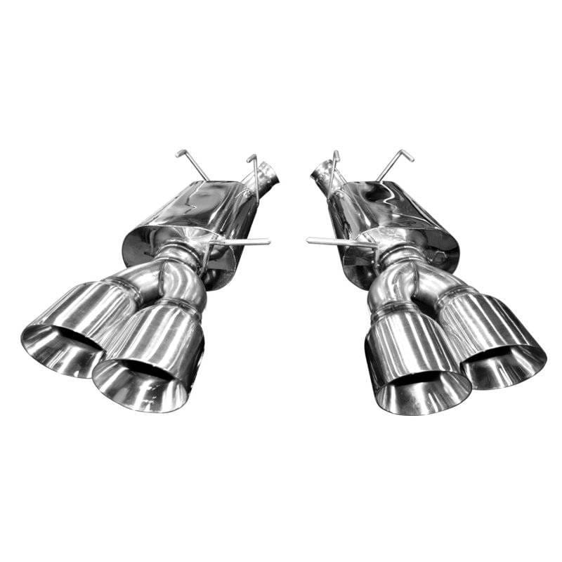 Shelby Mustang GT500 5.8L 2013-2014 Cat-Back With Polished Quad Exhaust Tips 2-3/4" x 3" thumbnail 2
