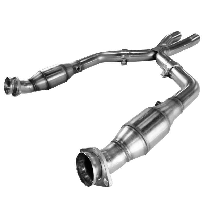 Mustang GT 4.6L 2005-2010 High Flow Green Catted X-Pipe Connection Kit 2-1/2" x 2-1/2" thumbnail 2