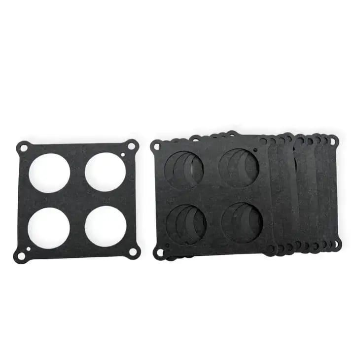 Wilson Manifolds 4150 Carburetor Spacer Set - 6 4150 Open & Tapered Spacers  thumbnail 2
