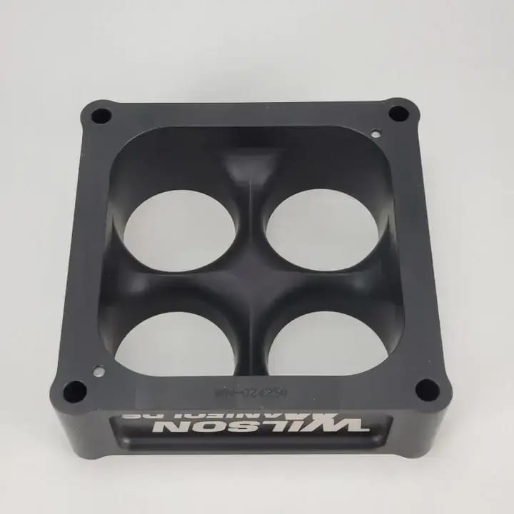 Wilson Manifolds 2.00" Tapered Lightweight Carburetor Spacer 4500 2.150" Bore thumbnail 4