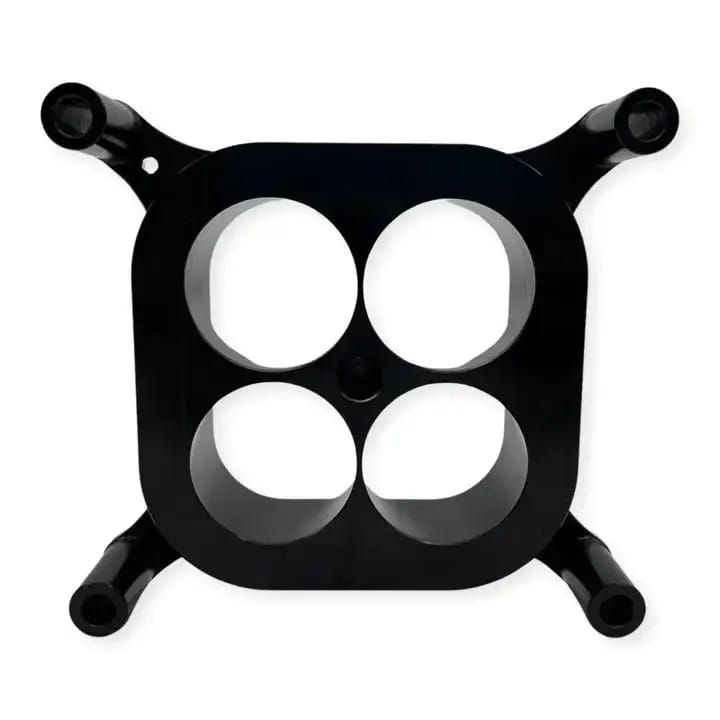 Wilson Manifolds 1.50" 4-Holed Tapered Carburetor Spacer 4150  thumbnail 2
