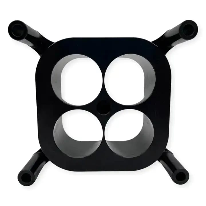 Wilson Manifolds 2.00" 4-Holed Tapered Carburetor Spacer 4150  thumbnail 2