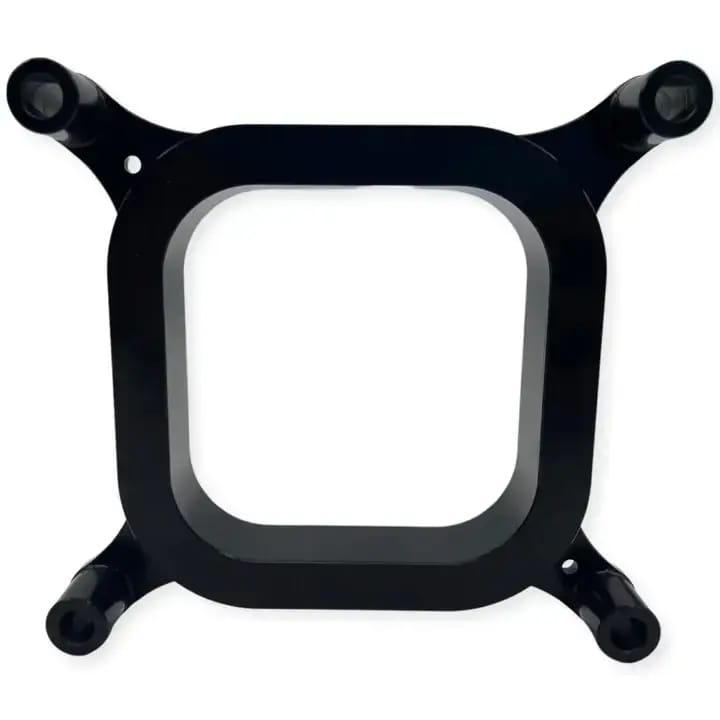 Wilson Manifolds Open Lightweight 4150 Carburetor Spacer 1.00" thumbnail 2