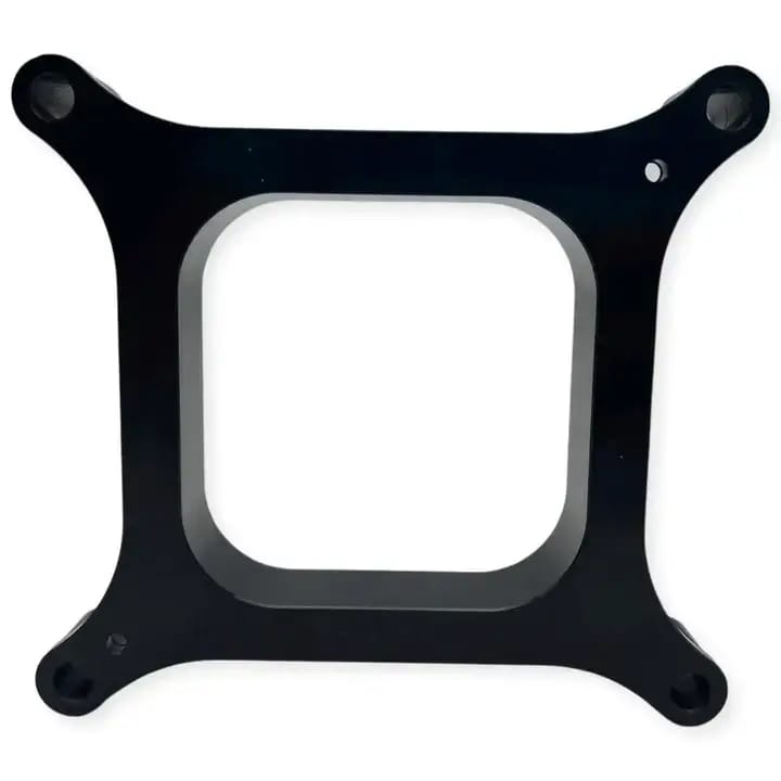 Wilson Manifolds Open Lightweight 4150 Carburetor Spacer 1.00" thumbnail 3