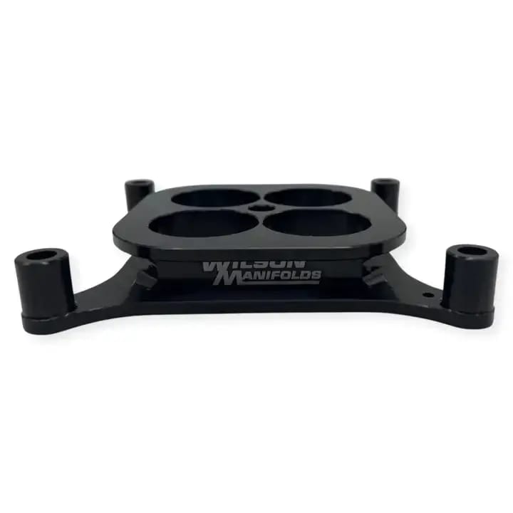Wilson Manifolds Open Lightweight 4150 4-Hole Tapered Carburetor Spacer 1.00"