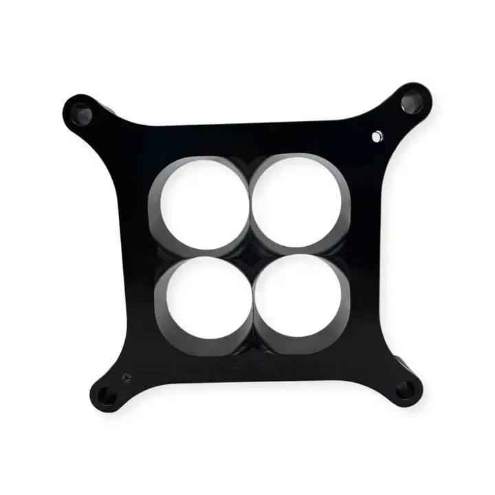 Wilson Manifolds Open Lightweight 4150 4-Hole Tapered Carburetor Spacer 1.00" thumbnail 3
