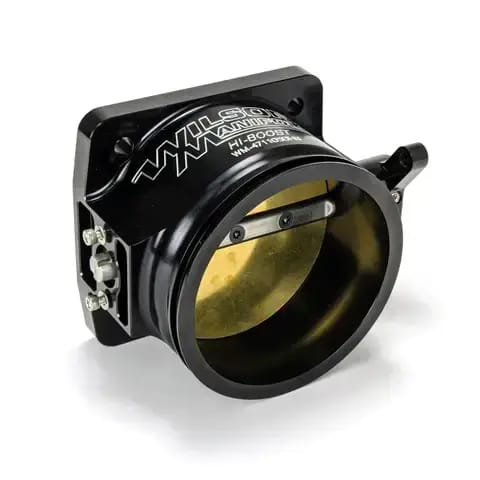 Wilson Manifolds 90MM Billet Throttle Body Dual Seal Clamp - Anodized Black