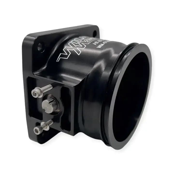 Wilson Manifolds 90MM Billet Throttle Body Dual Seal Clamp - Anodized Black thumbnail 4