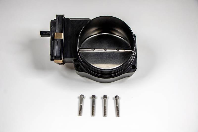 Nick Williams Electronic Drive-By-Wire LT 120mm Throttle Body - Black with Snout Adapter thumbnail 2