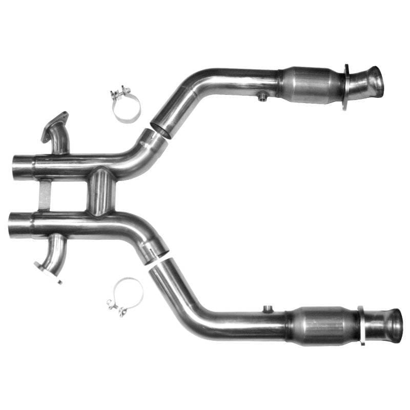Ford Mustang GT/Boss 302 2012-2013 Kooks Longtube Headers & Catted H Pipe Connection Kit 1-3/4" x 3" thumbnail 2